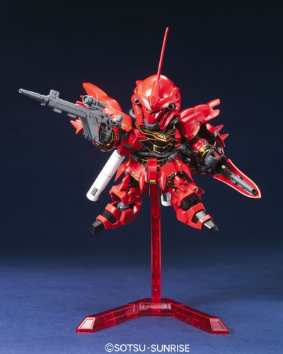 Bandai SD BB 365 Gundam MSN-06S Sinanju Plastic Model Kit