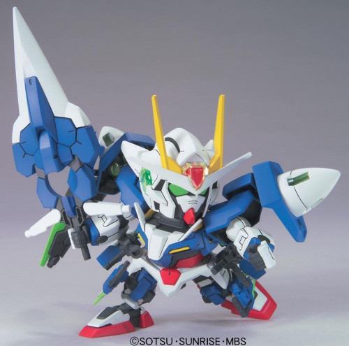 Bandai SD BB 368 Gundam OO Gundam Seven Sword/G Plastic Model Kit