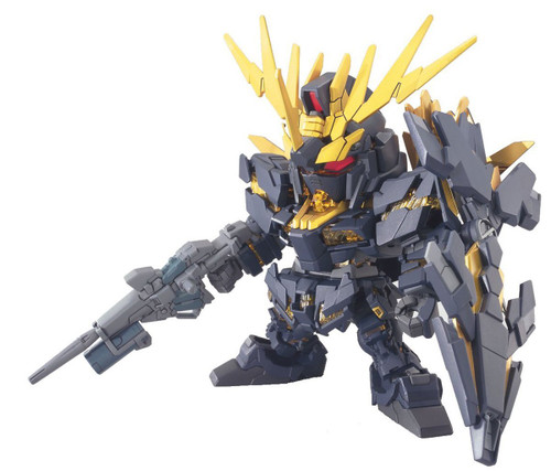 Bandai SD BB 380 Gundam RX-0 Unicorn Gundam 02 Banshee Plastic Model Kit
