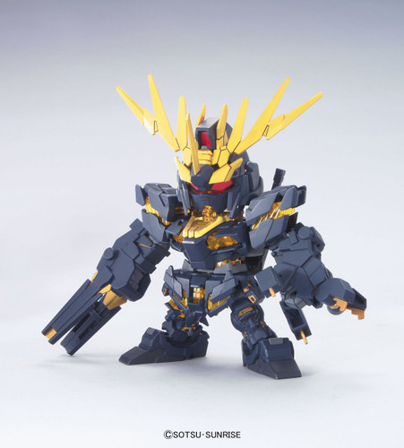 Bandai SD BB 380 Gundam RX-0 Unicorn Gundam 02 Banshee Plastic Model Kit
