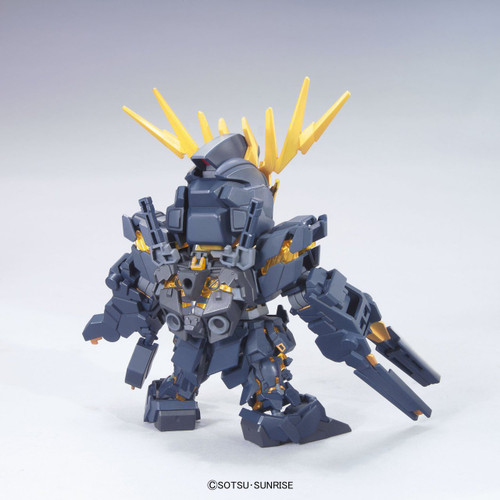 Bandai SD BB 380 Gundam RX-0 Unicorn Gundam 02 Banshee Plastic Model Kit