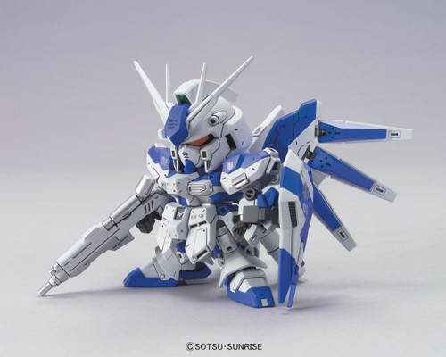Bandai SD BB 384 Gundam RX-93-V2 Hi-V (Hi-Nu) Gundam Plastic Model Kit