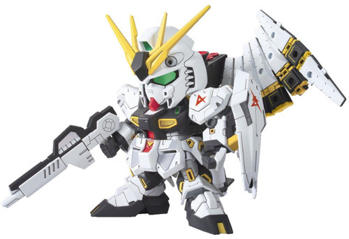 Bandai SD BB 387 Gundam RX-93 V (Nu) Gundam Plastic Model Kit
