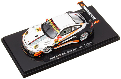 Ebbro 44935 HANKOOK Porsche Super GT300 2013 No.33 White 1/43 Scale