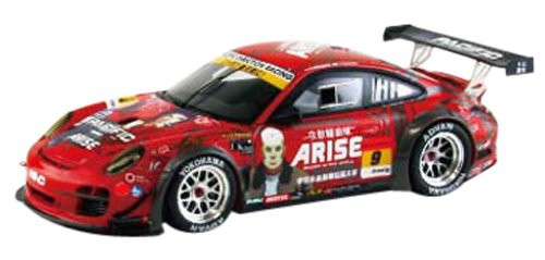 Ebbro 44953 NAC ARISE DR PORSCHE SUPER GT 300 2013 No.9 Red 1/43 Scale