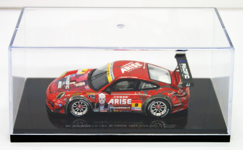 Ebbro 44953 NAC ARISE DR PORSCHE SUPER GT 300 2013 No.9 Red 1/43 Scale