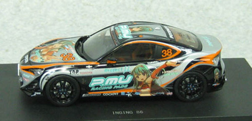 Ebbro 45196 INGING 86 Black/Silver 1/43 Scale