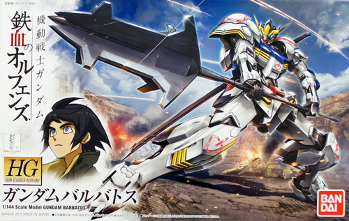 Bandai Iron-Blooded Orphans 001 Gundam BARBATOS 1/144 Scale Kit