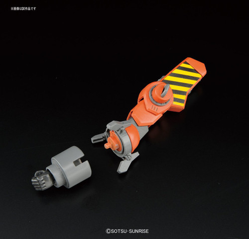 Bandai 018773 Gundam The Origin 006 Mobile Worker MW-01 Model 01 Late Type (Mash) 1/144 Scale Kit