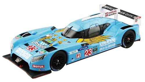 Ebbro 45251 NISSAN GT-R LM NISMO 2015 Manchester City FC Blue 1/43 Scale
