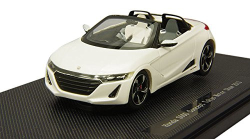 Ebbro 45231 HONDA S660 Tokyo Motor Show 2013 Pearl White 1/43 Scale