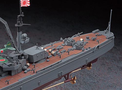 Hasegawa 40092 IJN Light Cruiser YAHAGI Battle of the Leyte Gulf 1/350 Scale Kit