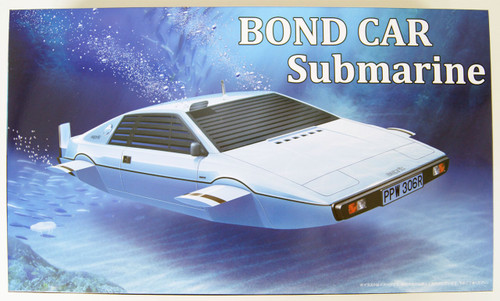 Fujimi 091921 007 BOND CAR Lotus Esprit 'Submarine Car' 1/24 Scale Kit