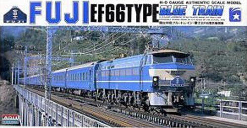 Arii 708019 Fuji EF66TYPE Blue Train 1/80 Scale Kit