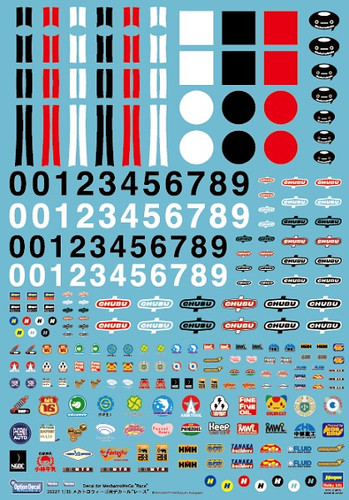 Hasegawa 35227 Option Decal Sheet for MechatroWeGo 1/35 Scale