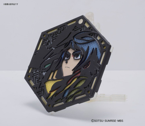 Bandai Iron-Blooded Orphans Character Stand Plate 01 MIKAZUKI AUGUS