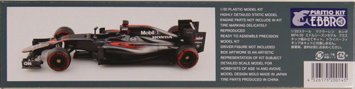 Ebbro 20014 Middle Season McLAREN HONDA MP4-30 2015 1/20 Scale plastic model Kit