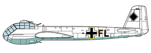 Hasegawa 02180 Junkers Ju188F Long Range Recon. Plane 1/72 Scale convertible Kit