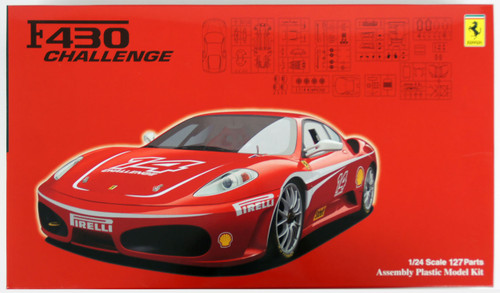 Fujimi RS-110 Ferrari F430 Challenge 1/24 Scale Kit