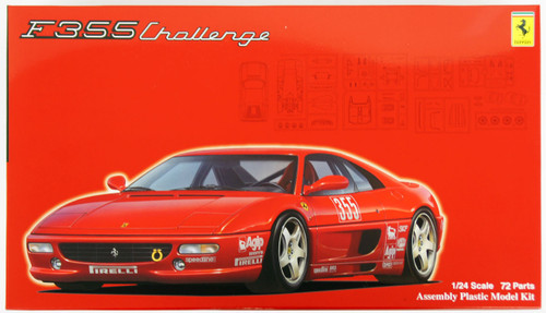 Fujimi RS-112 Ferrari F355 Challenge 1/24 Scale Kit
