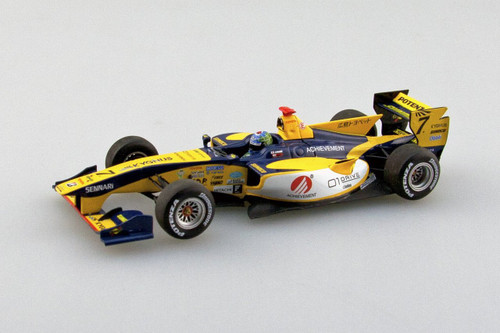 Ebbro 45117 ACHIEVEMENT Team KYGNUS SF14 2014 #7 Yellow/Blue 1/43 Scale
