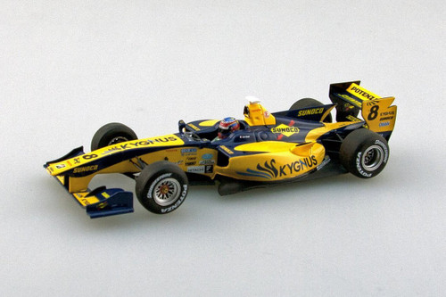 Ebbro 45118 Team KYGNUS SF14 2014 #8 Yellow/Blue 1/43 Scale