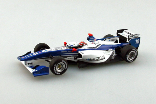 Ebbro 45121 KCMG Elyse SF14 2014 #18 Blue/White 1/43 Scale