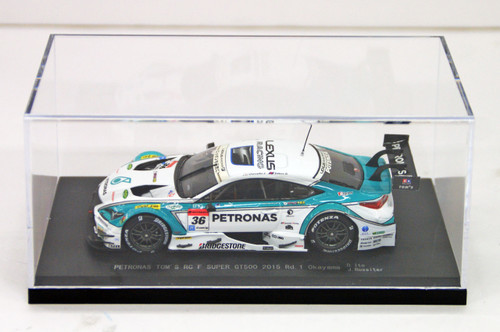 Ebbro 45264 PETRONAS TOMS RC F Okayama 2015 No.36 White Green 1/43 Scale