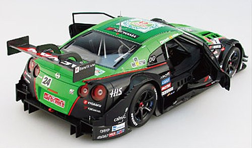 Ebbro 81025 Dstation Advan GT-R SUPER GT500 Rd.1 OKAYAMA No.24 Blue 1/18 Scale