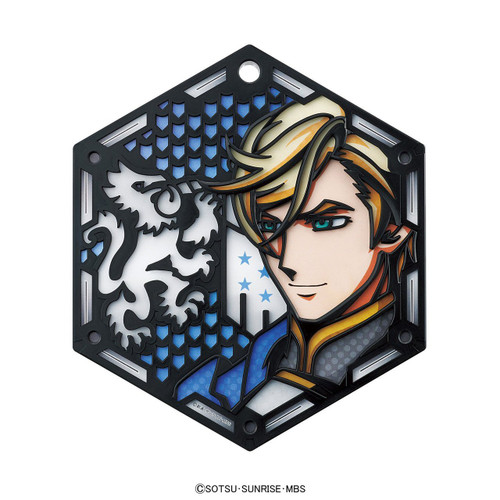Bandai Iron-Blooded Orphans Character Stand Plate 04 MCGILLIS FAREED