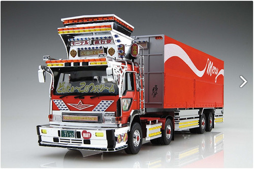 Aoshima 50316 Japanese Decoration Truck Gogosen no Mary 1/32 Scale Kit