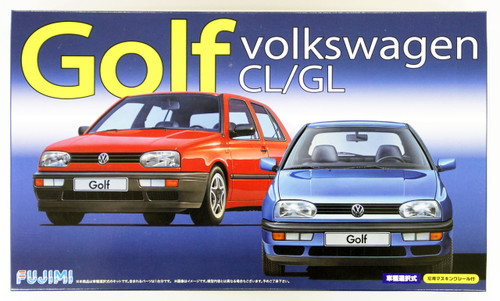 Fujimi RS-27 Volkswagen Golf CL or GL 1/24 Scale convertible Kit 126395