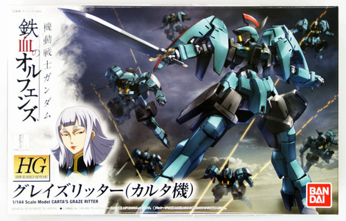 Bandai Iron-Blooded Orphans 017 Gundam CARTA'S GRAZE RITTER 1/144 Scale Kit
