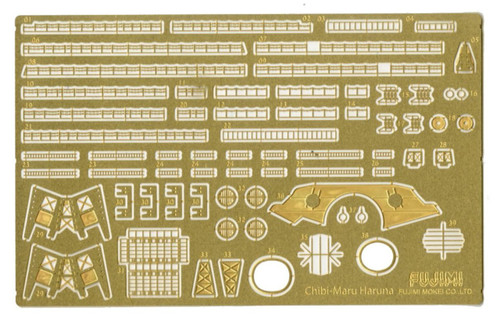 Fujimi TK 114668 Photo Etched Parts Chibi-maru Kantai Fleet Battle Ship Haruna