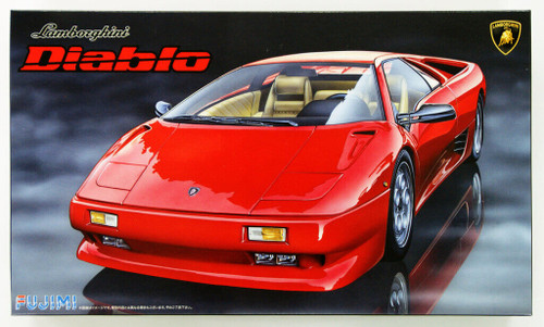 Fujimi RS-67 Lamborghini Diablo / Diablo 4WD 1/24 Scale Convertible Kit 126418