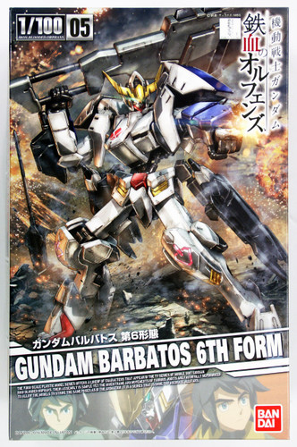 Bandai Iron-Blooded Orphans 073239 Gundam BARBATOS 6th Form 1/100 Scale Kit