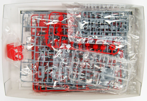 Aoshima 12062 Working Vehicle Series No.1 Chemical Fire Pumper Truck 1/72 Scale Kit