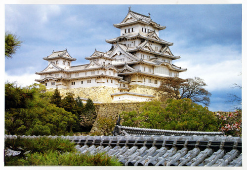Fujimi Tatemono- 12 Himeji Castle (Japan) 1/300 Scale Kit
