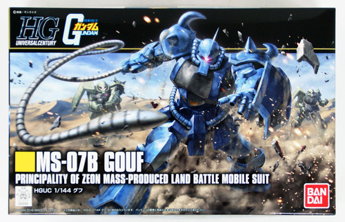 Bandai HGUC 196 Gundam MS-07B GOUF 1/144 Scale Kit