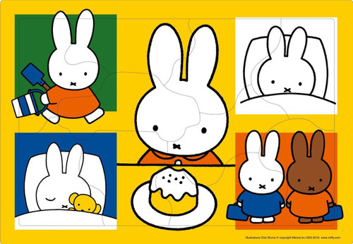 Apollo-sha Jigsaw Puzzle 26-29 One day of Miffy (10 Pieces)