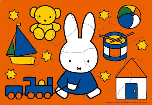 Apollo-sha Jigsaw Puzzle 26-31 Toy of Miffy (15 Pieces)