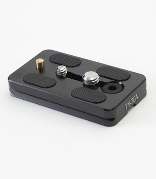 Sirui Quick Release Plate TY-70A with 1/4" & 3/8" screws & video pin Sirui Quick Release Plate TY-70A with 1/4" & 3/8" screws & video pin
