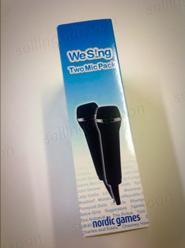 We Sing Game Bundle + 2 Microphones (Wii) (Wii U) We Sing Game Bundle + 2 Microphones (Wii) (Wii U)