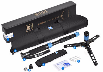 Sirui P-204SR Professional Monopod w/ Tripod Feet + 6 Year Australian warranty (Super-light Aluminium Alloy) Sirui P-204SR Professional Monopod w/ Tripod Feet + 6 Year Australian warranty (Super-light Aluminium Alloy)