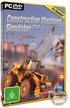 Construction Machines Sim 2016 Pro (PC) Australian Version Construction Machines Sim 2016 Pro (PC) Australian Version