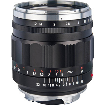 Voigtlander 35mm f/1.2 Nokton Aspherical II Lens (Black) - M Mount Voigtlander 35mm f/1.2 Nokton Aspherical II Lens (Black) - M Mount