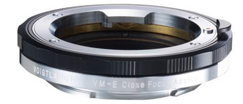 Voigtlander VM/E Close Focus Adapter - Leica M Mount Lenses to Sony E Mount Cameras Voigtlander VM/E Close Focus Adapter - Leica M Mount Lenses to Sony E Mount Cameras