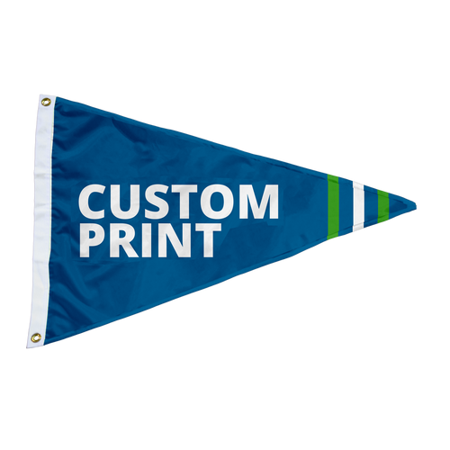 Custom 3'x5' Pennant Flags. Custom 3'x5' Pennant Flags.
