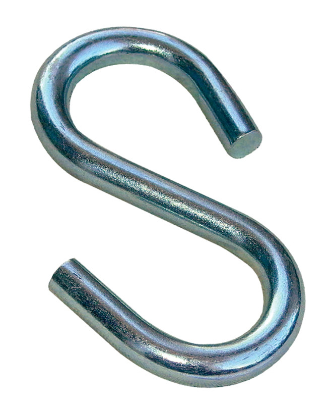 Commercial Large End S-Hook 5/16" x 4" USA Made