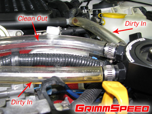 GrimmSpeed Subaru Air Oil Separator